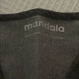 Mandala Gray Top
